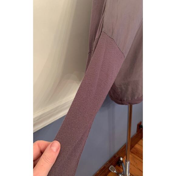 Large Buffalo Jeans Women's Lightweight Silk Sheer "Life as I Know It" Top - Picture 5 of 8